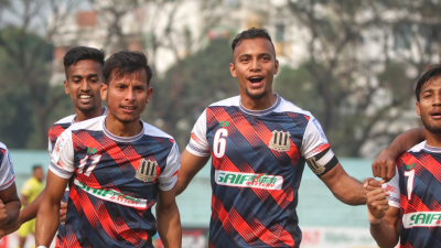 জামাল ভূঁইয়াদের গোলের হাসি