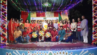 কঙ্গোতে শান্তিরক্ষা মিশনে বাংলাদেশ পুলিশ সদস্যদের বসন্ত বরণ