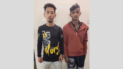 গ্রেফতার দুই ছিনতাইকারী