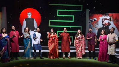 বর্ণাঢ্য আয়োজনে সেজেছে বিটিভি