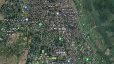 ব্রাহ্মণবাড়িয়া ম্যাপ