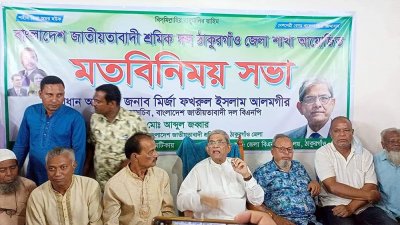 টুস করে নদীতে ফেলে দেওয়ার কথা হত্যার হুমকির শামিল: মির্জা ফখরুল