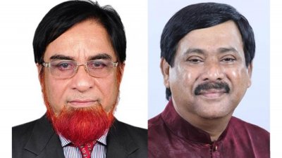 সংসদ সদস্য আ ক ম বাহাউদ্দীন বাহার ও স্বতন্ত্র মেয়র প্রার্থী মো. মনিরুল হক সাক্কু