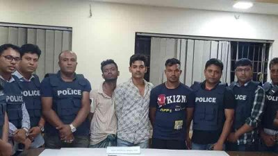 ব্যবসায়ী মো. মঈনুদ্দিন হত্যা মামলায় গ্রেফতার তিন জন