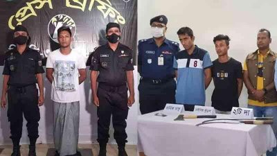 গ্রেফতার আল আমিন, রায়হান, ইছা মীর