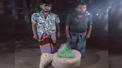 পপকর্ন বিক্রির আড়ালে ইয়াবা বিক্রি, গ্রেফতার ২