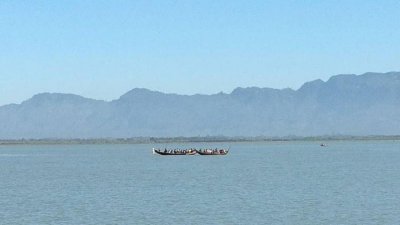 নাফ নদের ওপারে মিয়ানমারের পাহাড় (ফাইল ছবি)
