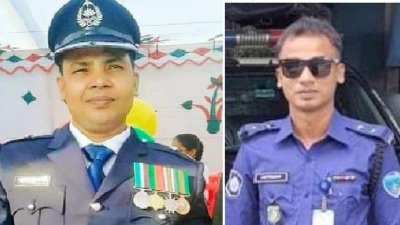 অভিযুক্ত ওসি ছমির ও এসআই মোশাররফ