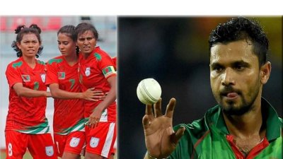 সাবিনা-সানজিদাদের মাশরাফি, ‘চাপ নয়, নির্ভার হয়ে খেলাটা উপভোগ করো’