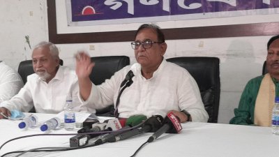 গণফোরামের একাংশের সংবাদ সম্মেলন