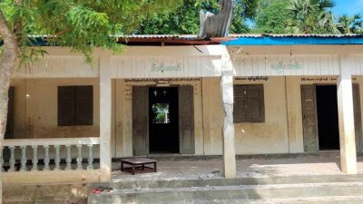 উত্তর মিয়ানমারের সাগেইং অঞ্চলের স্কুলে হামলা চালায় সেনাবাহিনী। ছবি:রয়টার্স