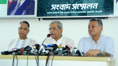 বিদ্যুৎকেন্দ্রগুলো সাদা হাতি: মির্জা ফখরুল