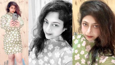 শাবনূরের পোস্ট করা ছবি তিনটি