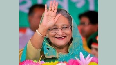 প্রধানমন্ত্রী শেখ হাসিনা, ফাইল ছবি