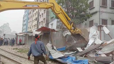 নারায়ণগঞ্জে ৫০০ অবৈধ স্থাপনা উচ্ছেদ