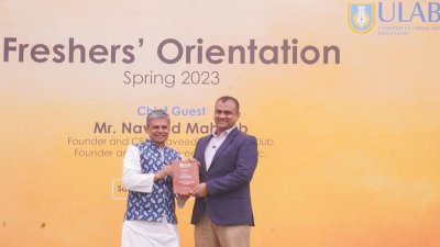 স্প্রিং-২৩ ব্যাচের নবাগত শিক্ষার্থীদের নিয়ে ইউল্যাবের নবীনবরণ