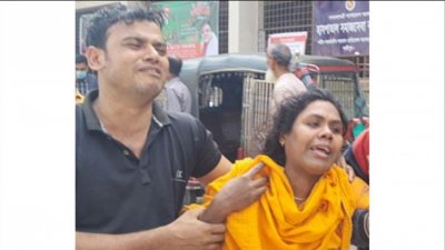 মৃত দুই শিশুর বাবা-মায়ের আহাজারি