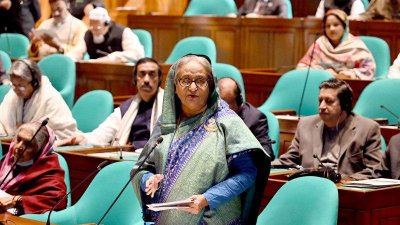 জাতীয় সংসদ অধিবেশনের সমাপনী বক্তব্য প্রধানমন্ত্রী শেখ হাসিনা