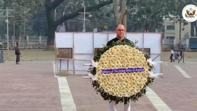 যুক্তরাষ্ট্রের রাষ্ট্রদূত পিটার হাস ২১ ফেব্রুয়ারি উপলক্ষে দূতাবাসের পক্ষ থেকে বাংলাদেশের সবাইকে শুভেচ্ছা জানিয়েছেন