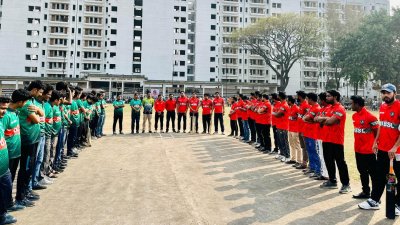 ঢাবি সাংবাদিক সমিতিকে ৪০ রানে হারালো ছাত্রলীগ