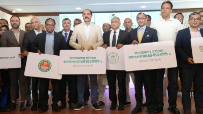 ডিএনসিসি মার্কেটে চালু হলো ক্যাশলেস লেনদেনব্যবস্থা