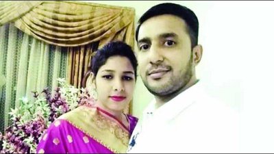 স্বামীর সঙ্গে ঝিলিক আলম