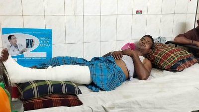 আহত ব্যবসায়ী এসকেন্দার ঢালী
