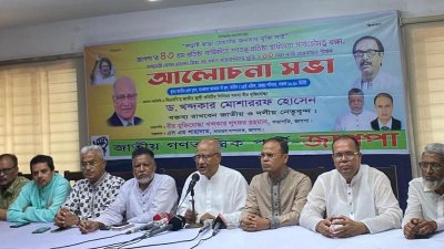যেভাবে আছি সেটাকে বেঁচে থাকা বলে না: খন্দকার মোশাররফ