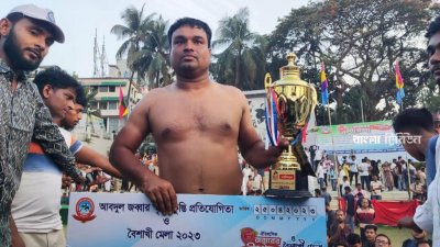 চ্যাম্পিয়ন হয়েছেন শাহজালাল