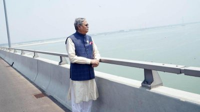 পদ্মা সেতুতে রাষ্ট্রপতি মো. সাহাবুদ্দিন