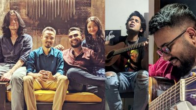 ‘লুটপাট’ অ্যালবামের সঙ্গে যুক্ত শিল্পীদের একাংশ