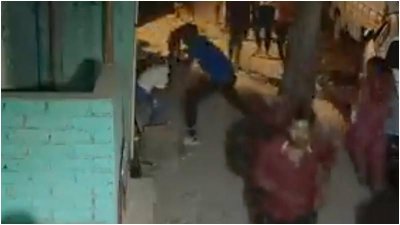 হত্যাকাণ্ডের পুরো ঘটনা সিসিটিভি ক্যামেরায় ধরা পড়ে। ছবি: সংগৃহীত