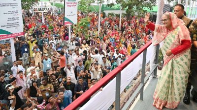 অনুষ্ঠানে প্রধানমন্ত্রী শেখ হাসিনা