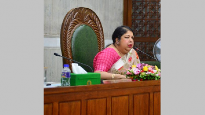 সংসদ সদস্যদের জন্য ডিব্রিফিং সেশন অনুষ্ঠানে প্রধান অতিথির বক্তব্য রাখেন স্পিকার