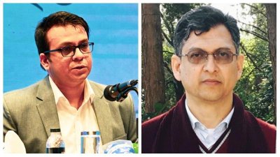 জনকূটনীতি অনুবিভাগের মহাপরিচালক মোহাম্মদ রফিকুল আলম ও বিএনপি নেতা সালাহউদ্দিন