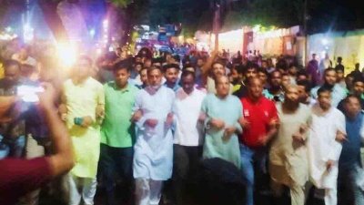 আ.লীগের বিক্ষোভ মিছিল