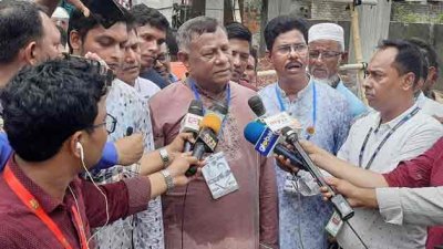 জাতীয় পার্টির মেয়র প্রার্থী সাইফুল ইসলাম স্বপন