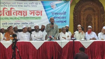 মতবিনিময় সভায় অতিথিরা