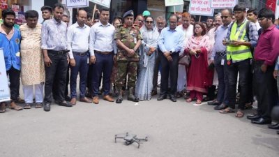 কার্যক্রমের উদ্বোধন করেন ডিএনসিসির প্রধান নির্বাহী কর্মকর্তা মো. সেলিম রেজা
