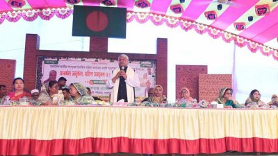 বক্তব্য দিচ্ছেন ডেপুটি স্পিকার মো. শামসুল হক টুকু