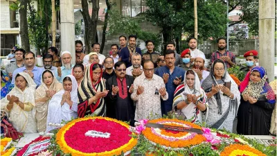 জন্মবার্ষিকীতে শেখ কামালের প্রতি ডিএনসিসি’র শ্রদ্ধা