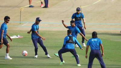 লাহোরে বাংলাদেশের অনুশীলন