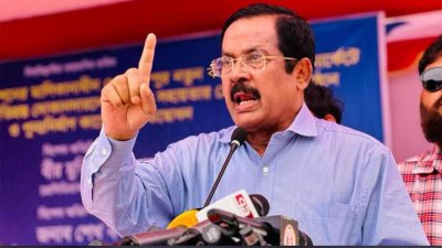 বক্তব্য দিচ্ছেন জাহাঙ্গীর কবির নানক