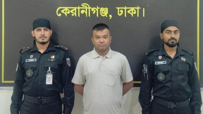 র্যাবের হেফাজতে গ্রেফতার নূর নবী পাশা