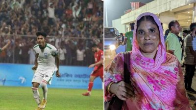 মোরসালিনের গোলে খুশি মা শেফালি
