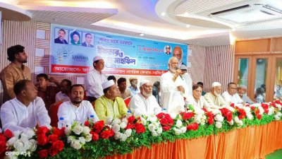 অনুষ্ঠানে বক্তব্য রাখছেন ড. আব্দুল মঈন খান