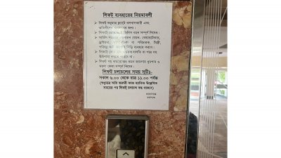 ফ্ল্যাট মালিকদের নানান নির্দেশনা (ছবি: বাংলা ট্রিবিউন)