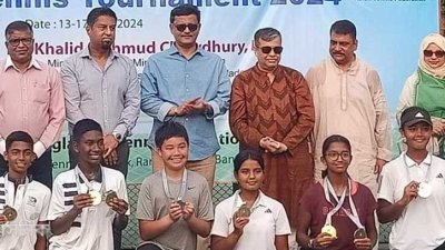 এশিয়ান অনূর্ধ্ব-১৪ টেনিসে বাংলাদেশের কাব্যর দ্বিমুকুট