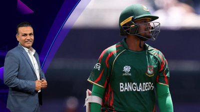 ক্রিকবাজ শোতে সাকিবের সমালোচনা করেছেন শেবাগ।
