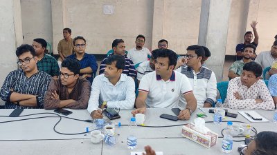 বৈঠকে নব্বইয়ের গণআন্দোলনের ছাত্রনেতা,বর্তমান জাসদ ছাত্রলীগ ও বাংলাদেশ ছাত্রলীগের নেতারা
